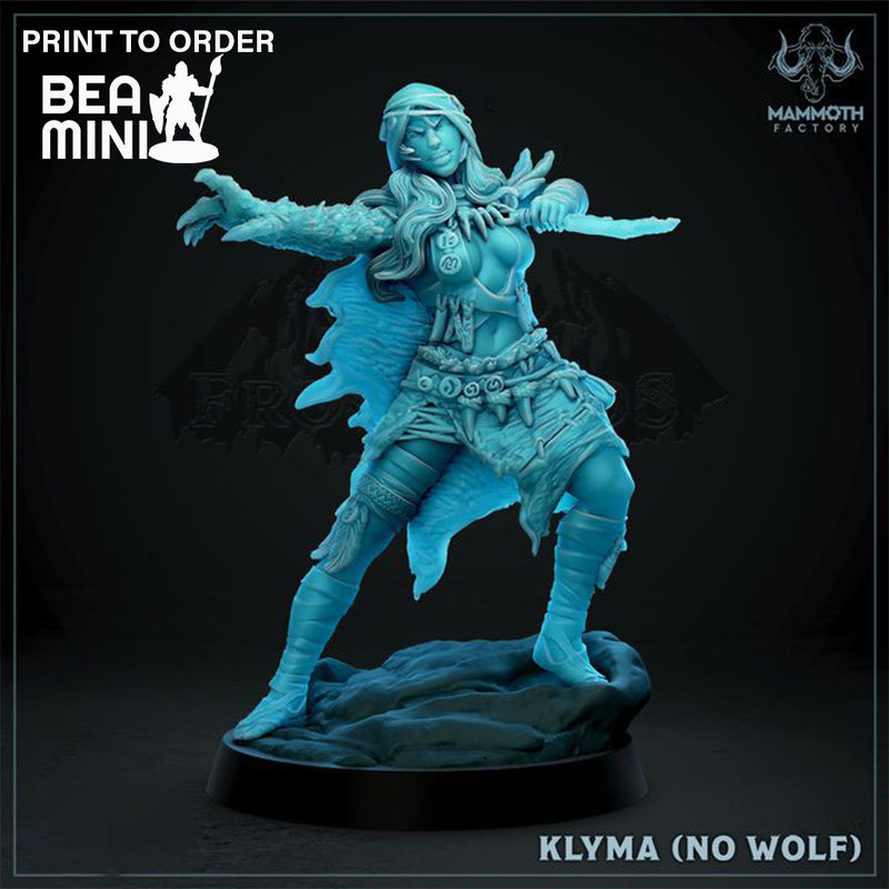 Kylma, Wraithreaver | BeaMini Print to Order Miniatures