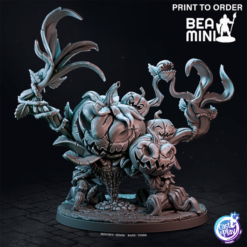 Pumpkin Prowler | BeaMini Print to Order Miniatures