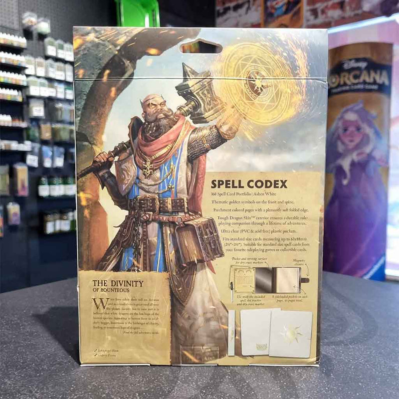 Dragon Shield Roleplaying Spell Codex - Ashen White