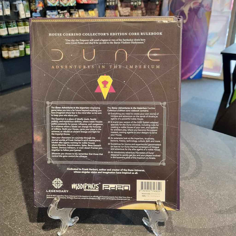 Dune RPG - Corrino Collector's Edition Core Rulebook