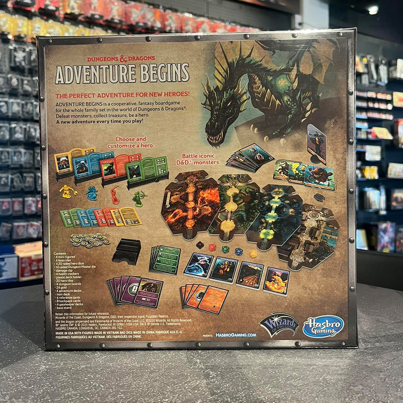 Dungeons & Dragons: Adventure Begins Board Game