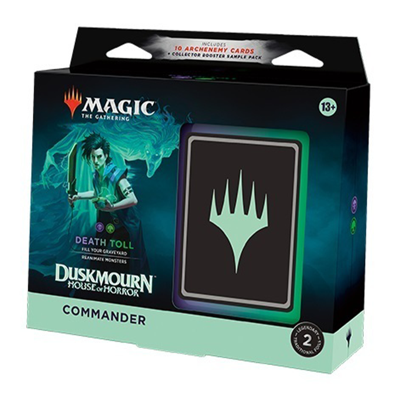 Magic The Gathering: Duskmourn - House of Horror - Death Toll Commander Deck