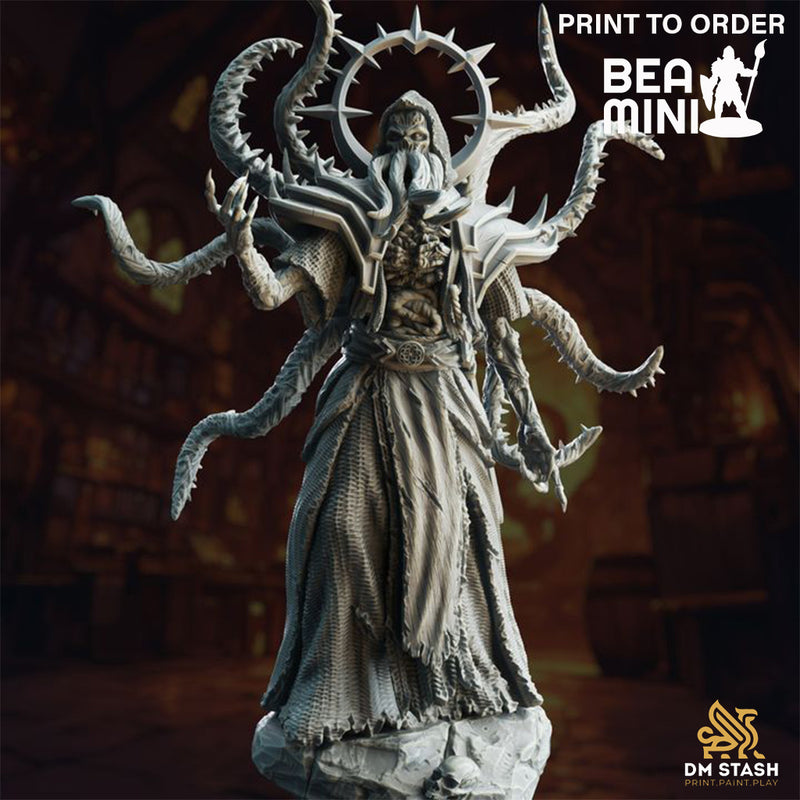 Elder Lich Flayer - Hendrak | BeaMini Print to Order Miniatures