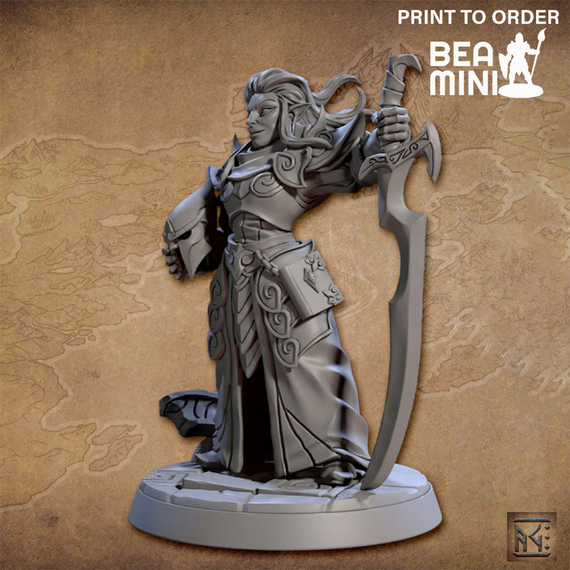 Eliora – the Dawnbringer | BeaMini Print to Order Miniatures