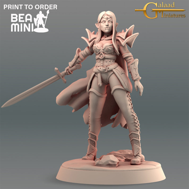 Female Vampire | BeaMini Print to Order Miniatures