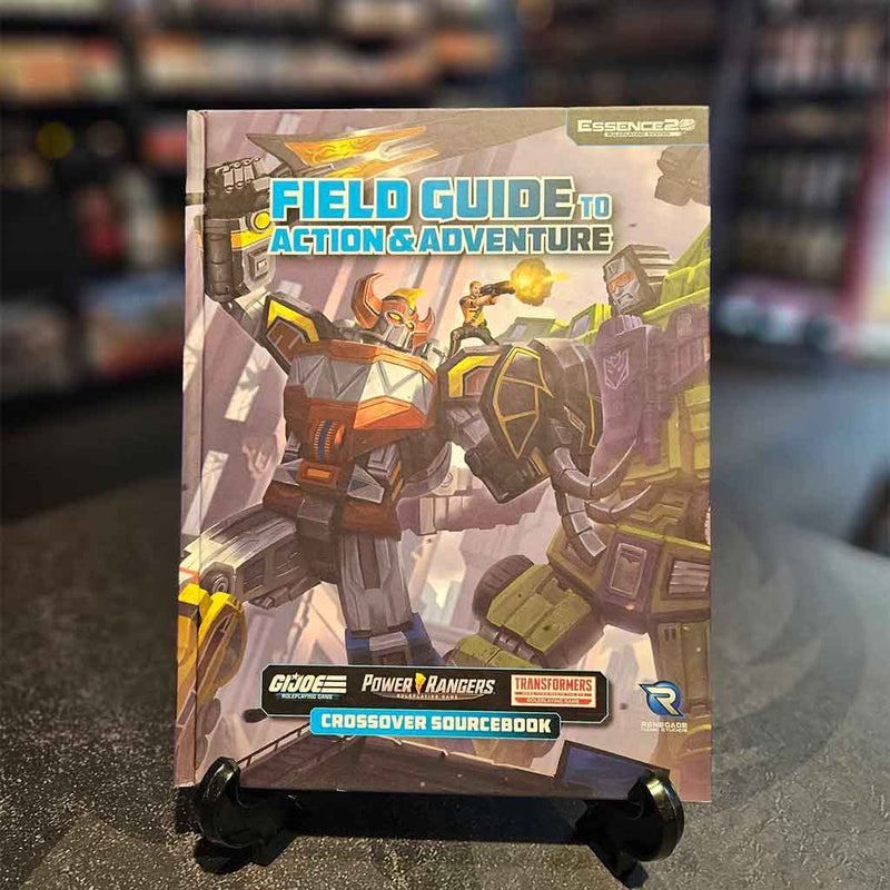 Field Guide To Action & Adventure | GIJoe - Power Rangers - Transformers Crossover Rule Book