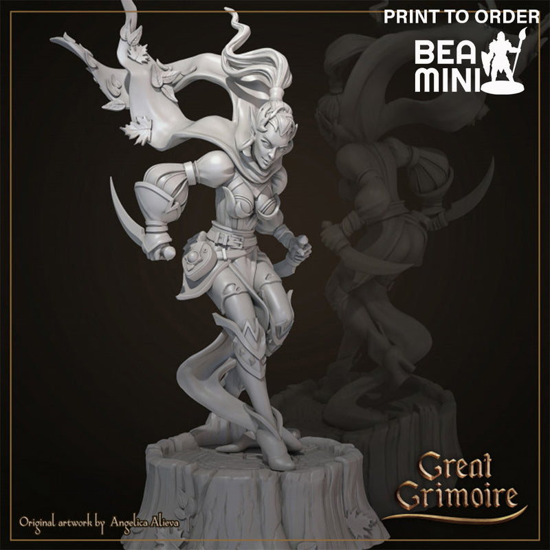 Forest Elf | BeaMini Print to Order Miniatures