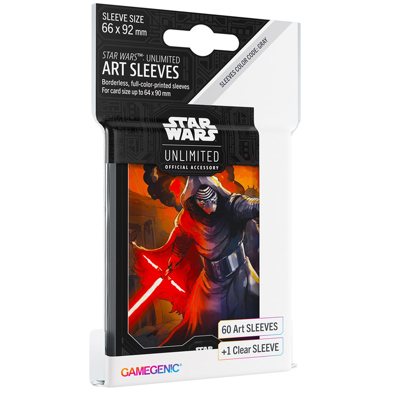 Gamegenic Star Wars Unlimited Art Sleeves - Kylo Ren