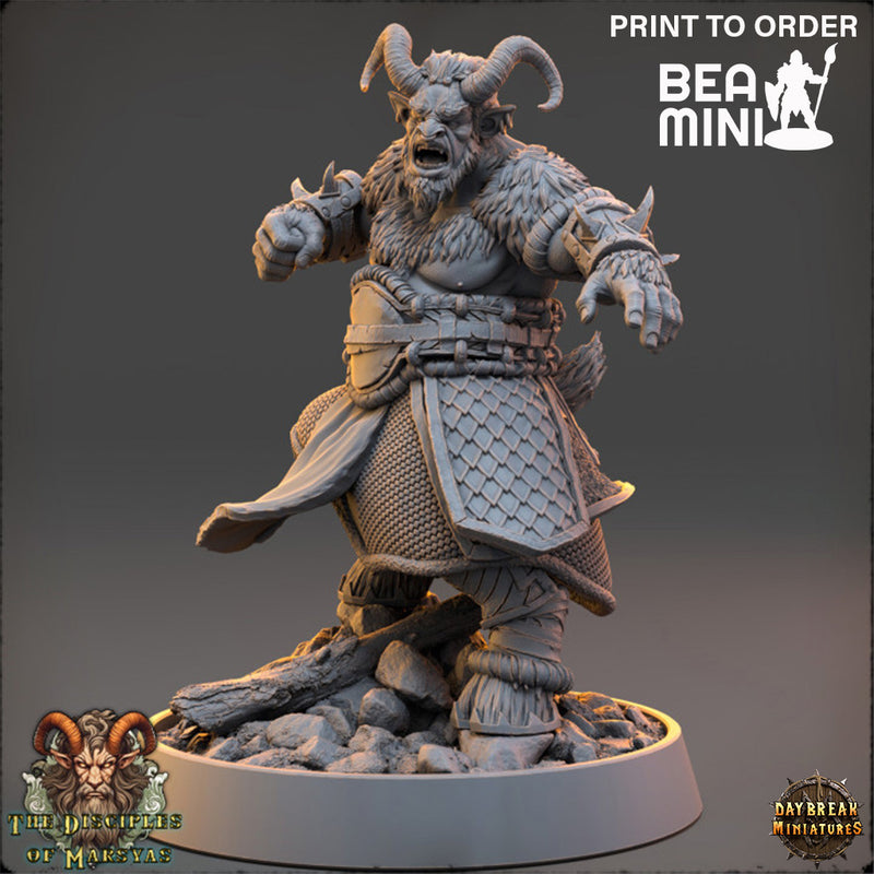 Ghumrix Crush - The Disciples of Marsyas | BeaMini Print to Order Miniatures