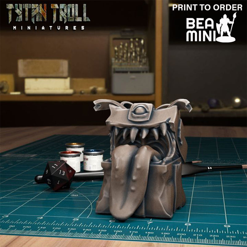 Gift Box Present Mimic | BeaMini Print to Order Miniatures