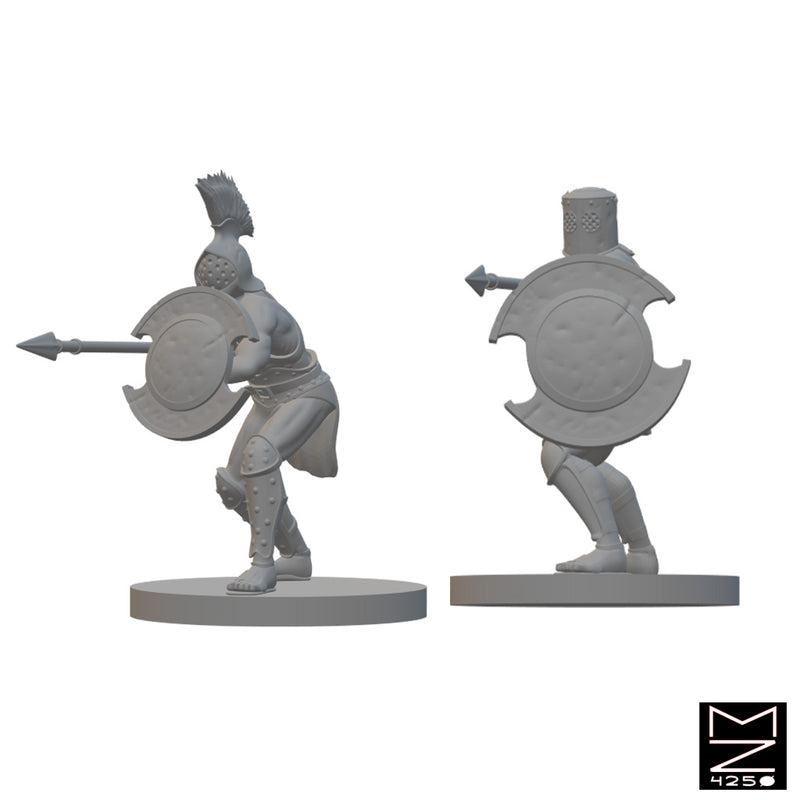 Gladiators | BeaMini Unpainted RPG Miniatures