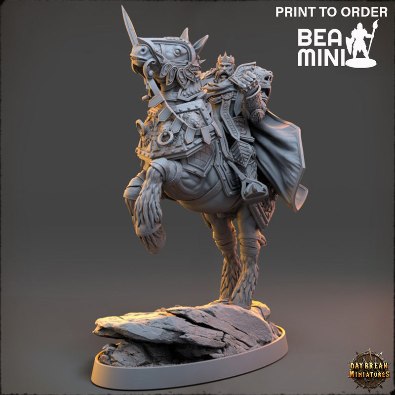 Grand Prêtre Ferdinand du Lion d'Argent - The Paladins of The Silver Lion | BeaMini Print to Order Miniatures