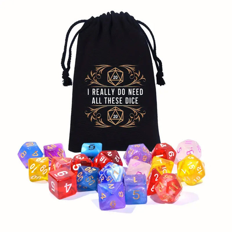 'I Really Do Need All These Dice' - Dice Bag