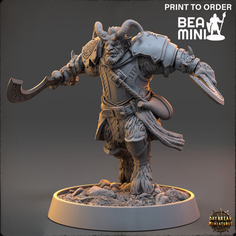 Ivanor Icer - The Disciples of Marsyas | BeaMini Print to Order Miniatures