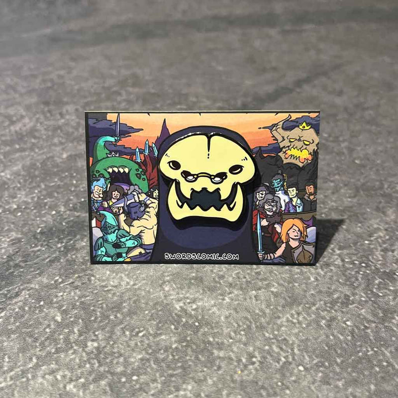 Swords Comics Enamel Pin