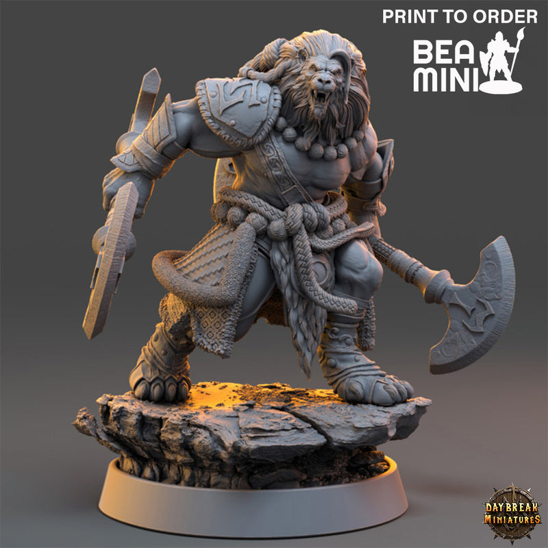 King Broadside - Kings of Karmaaz | BeaMini Print to Order Miniatures