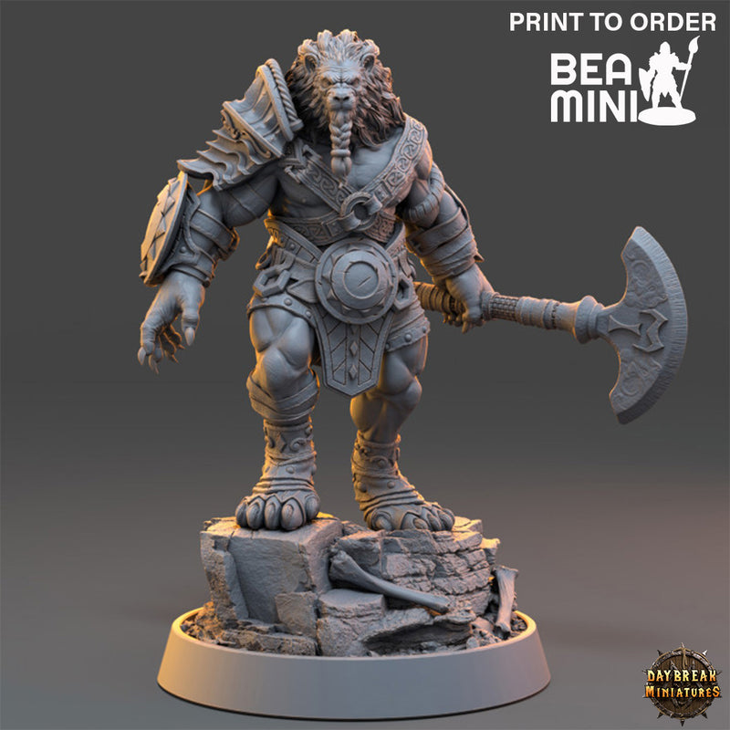 King Emmering - Kings of Karmaaz | BeaMini Print to Order Miniatures