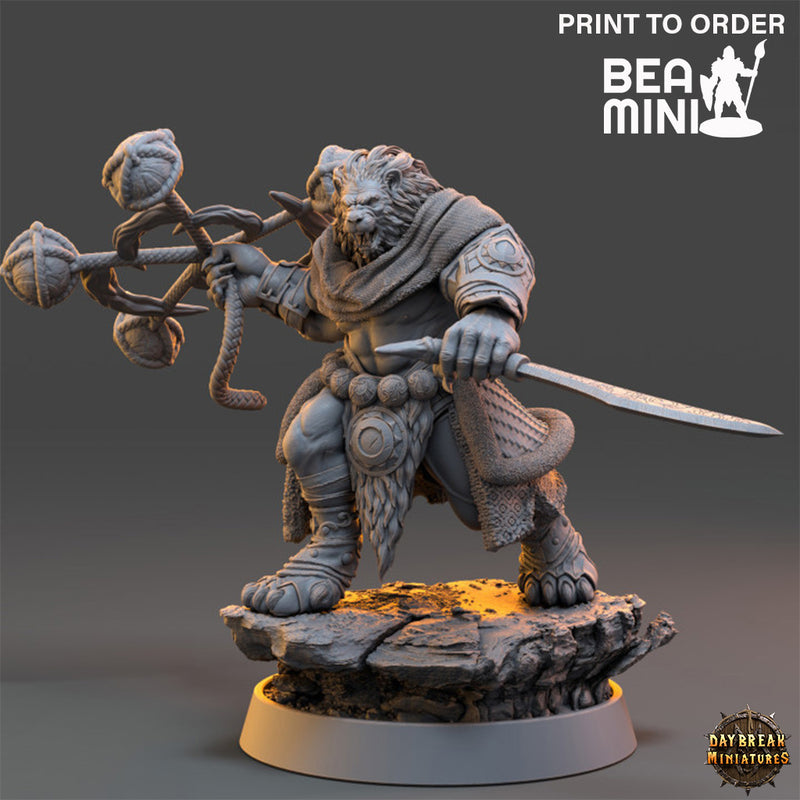 King Frency - Kings of Karmaaz | BeaMini Print to Order Miniatures