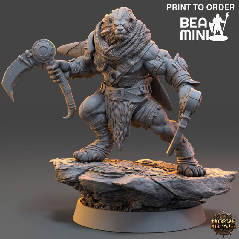 King Ghostfang - Kings of Karmaaz | BeaMini Print to Order Miniatures