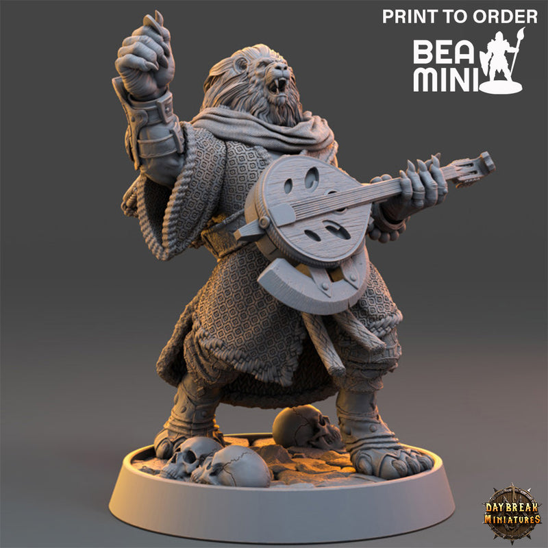 King Mordaunt - Kings of Karmaaz | BeaMini Print to Order Miniatures