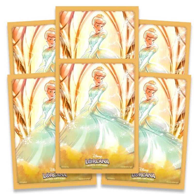 Disney Lorcana: Card Sleeves (Cinderella - Ballroom Sensation - 65 Sleeves) *Preorder*