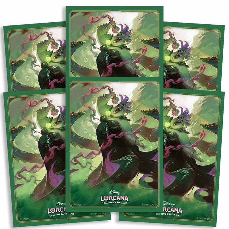 Disney Lorcana: Card Sleeves (Ursula – Deceiver of All - 65 Sleeves)