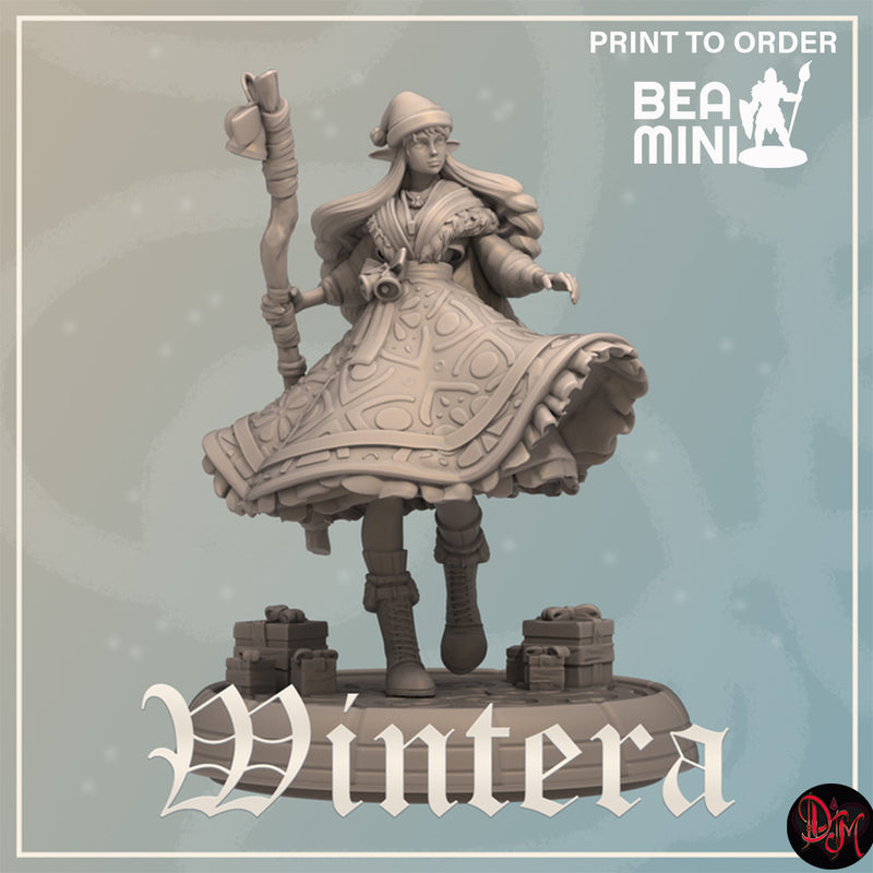 Wintera The Wizard | BeaMini Print to Order Miniature