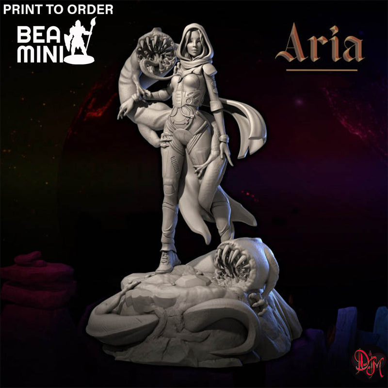 Aria Hellborn | BeaMini Print to Order Miniature