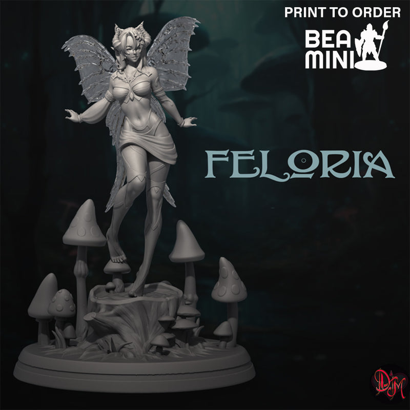 Feloria The Fairy | BeaMini Print to Order Miniature