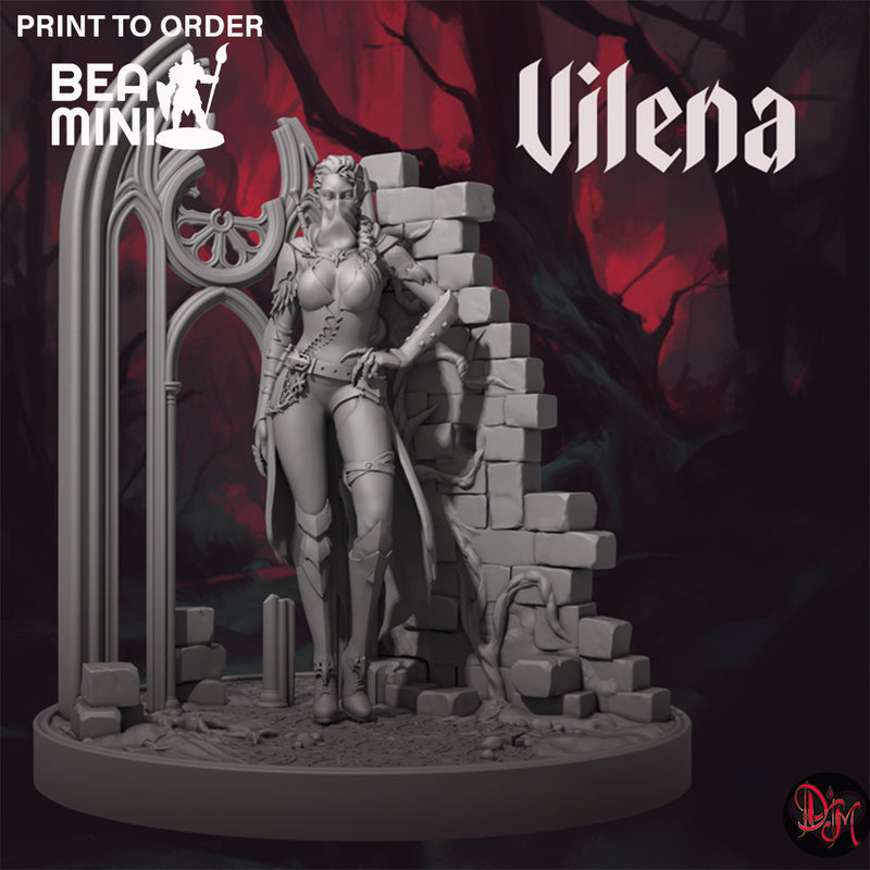 Vilena The Rogue | BeaMini Print to Order Miniature