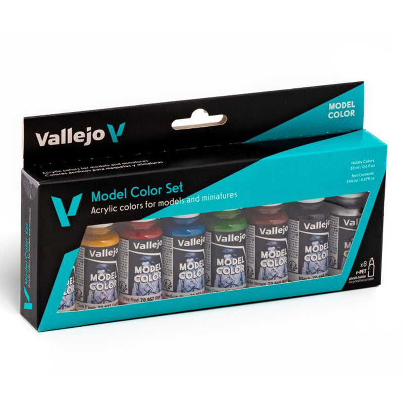 Vallejo: Model Colour - Wargames Basics 8 Colour Set