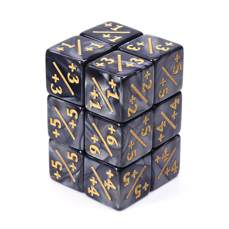 MTG Positive Counter Dice (pack of 10) - Slate