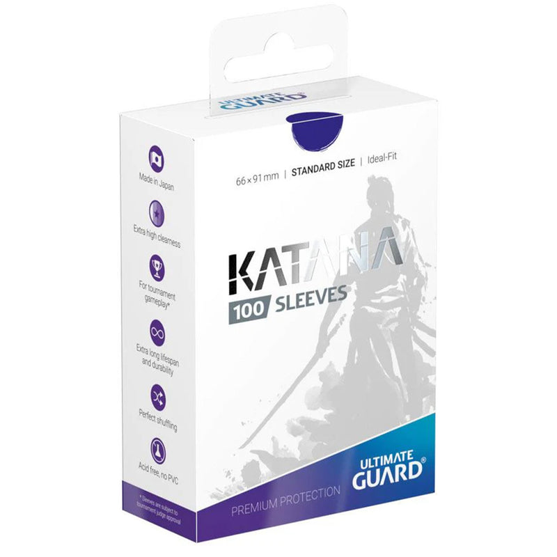 Ultimate Guard Katana Sleeves (Standard Size) - 100ct Blue