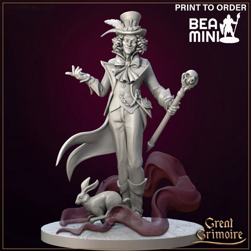 The Mad Hatter | BeaMini Print to Order Miniatures