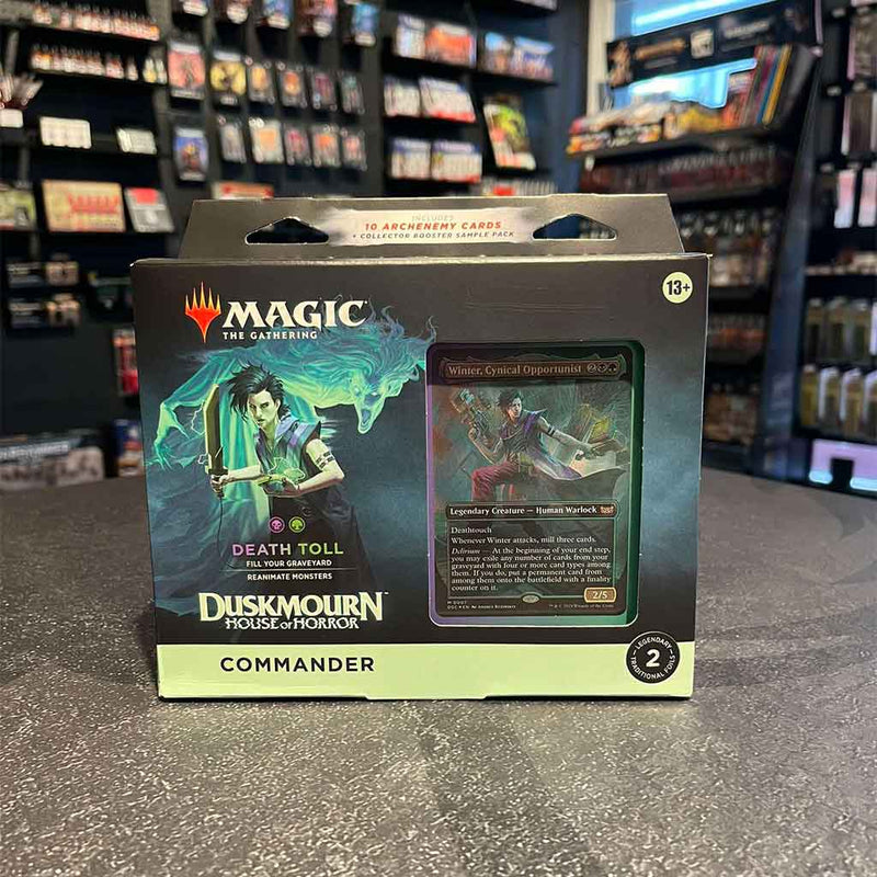 Magic The Gathering: Duskmourn - House of Horror - Death Toll Commander Deck