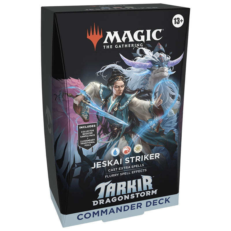 Magic The Gathering: Tarkir: Dragonstorm - Commander Deck: Jeskai Striker *Preorder*