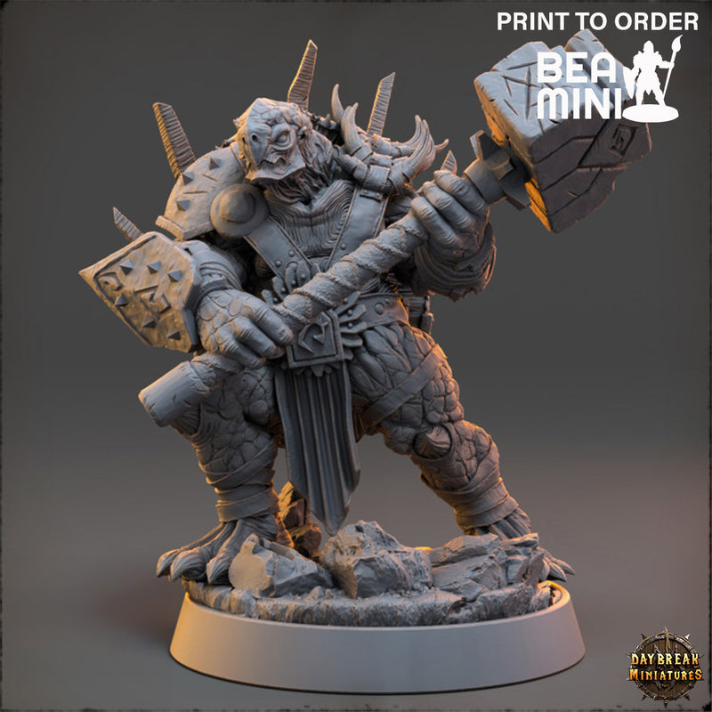 Mannyg - The Praetorians of Shield Island | BeaMini Print to Order Miniatures