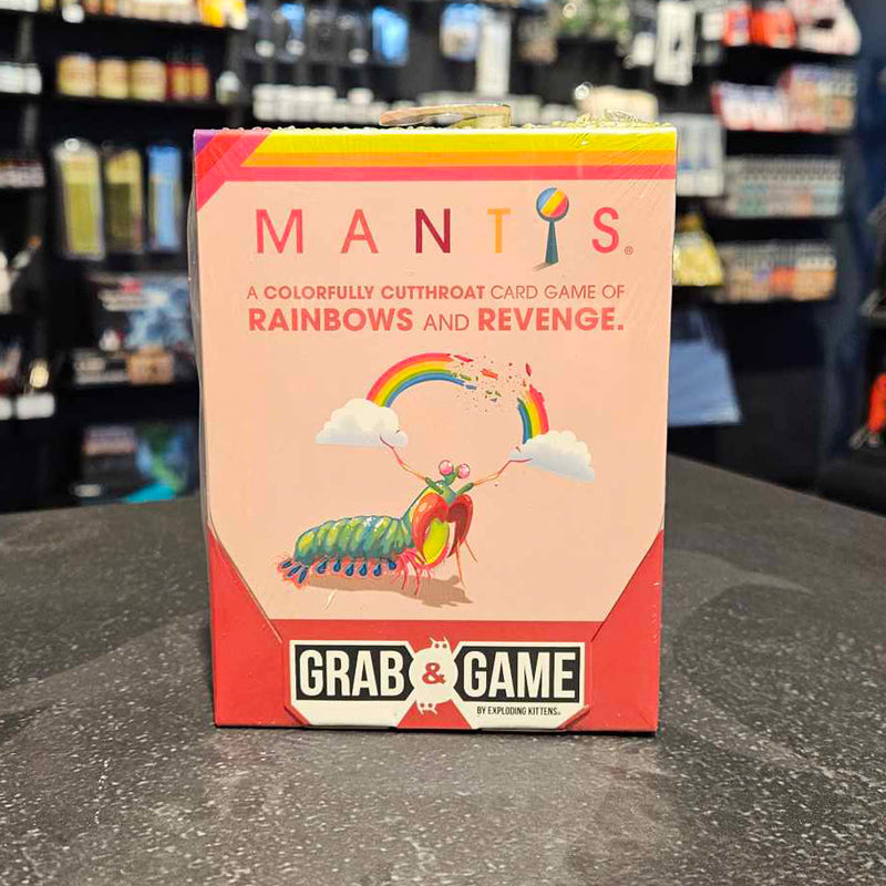 Mantis (By Exploding Kittens) Grab & Game