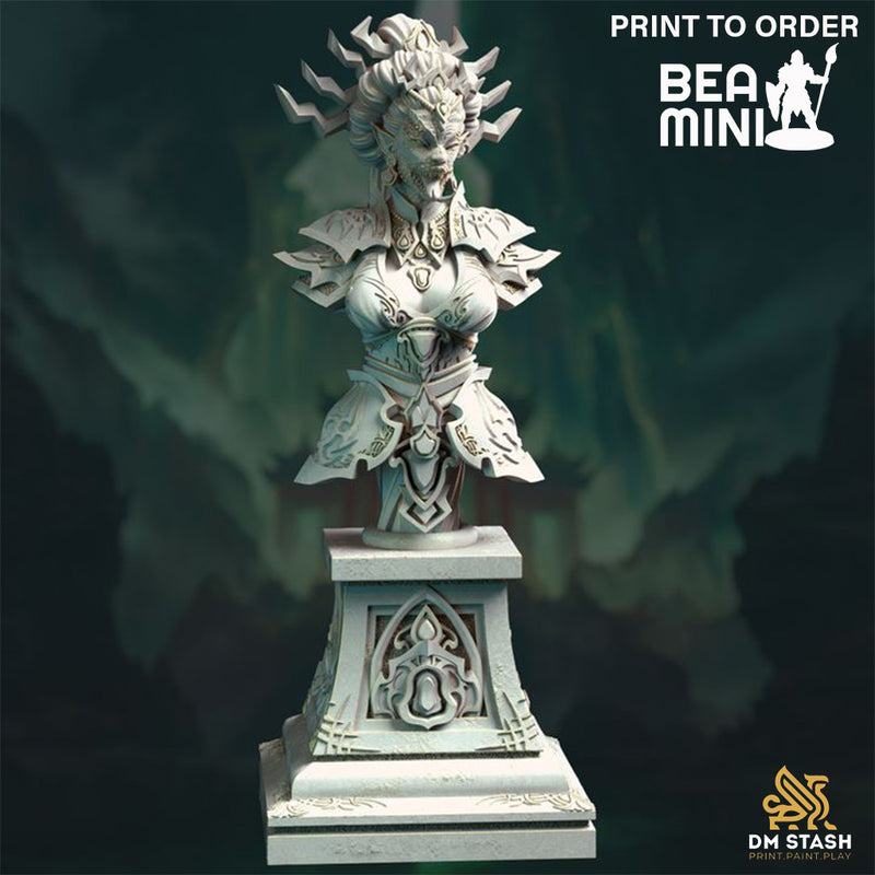 Bust of Medusa - Lian She | BeaMini Print to Order Miniatures