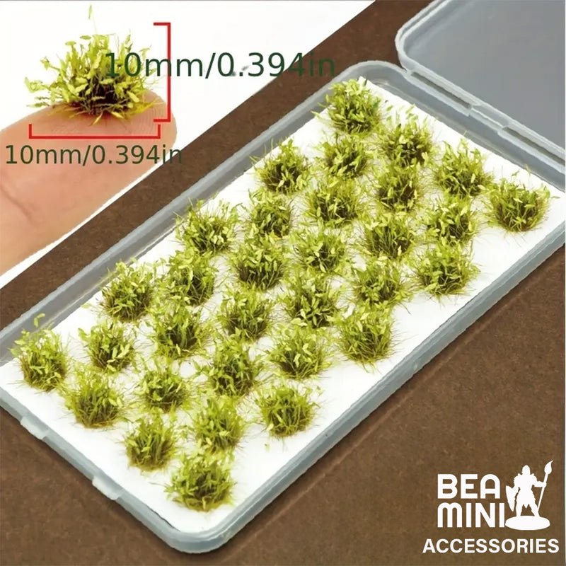 Bea Mini Basing Tufts - Light Green 32 Tuft Pack