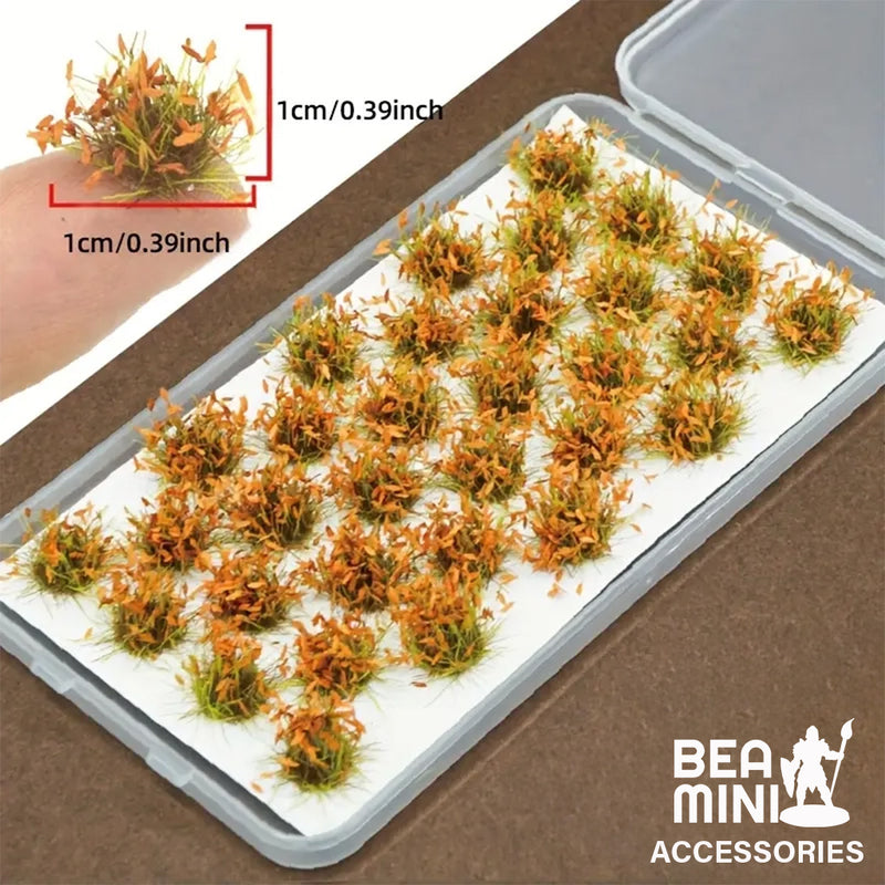 Bea Mini Basing Tufts - Orange 32 Tuft Pack