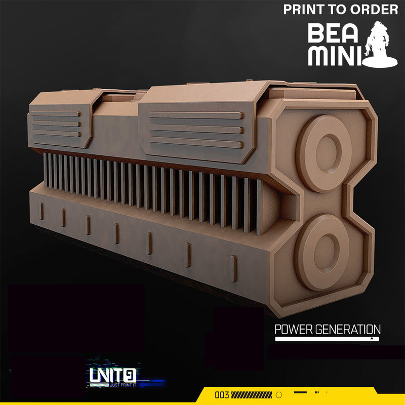 Power Generators | BeaMini Print to Order Miniatures