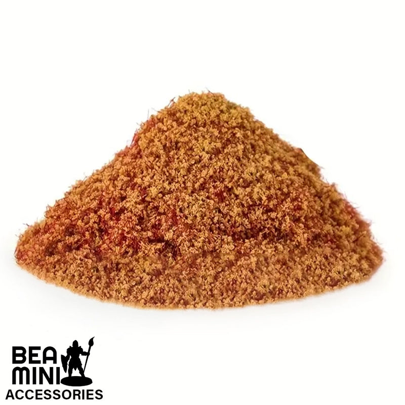 Bea Mini Terrain Basing Ground Powder 10 gram Bottle (Yellow & Red)