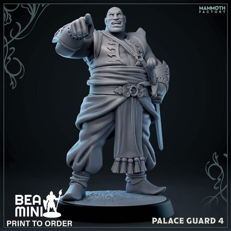 Palace Guard 4 | BeaMini Print to Order Miniatures