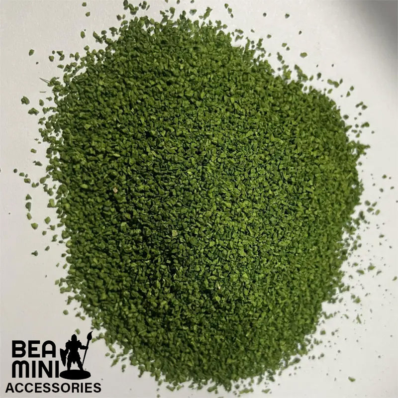 Bea Mini Terrain Basing Ground Powder 10 gram Bottle (Middle Green)