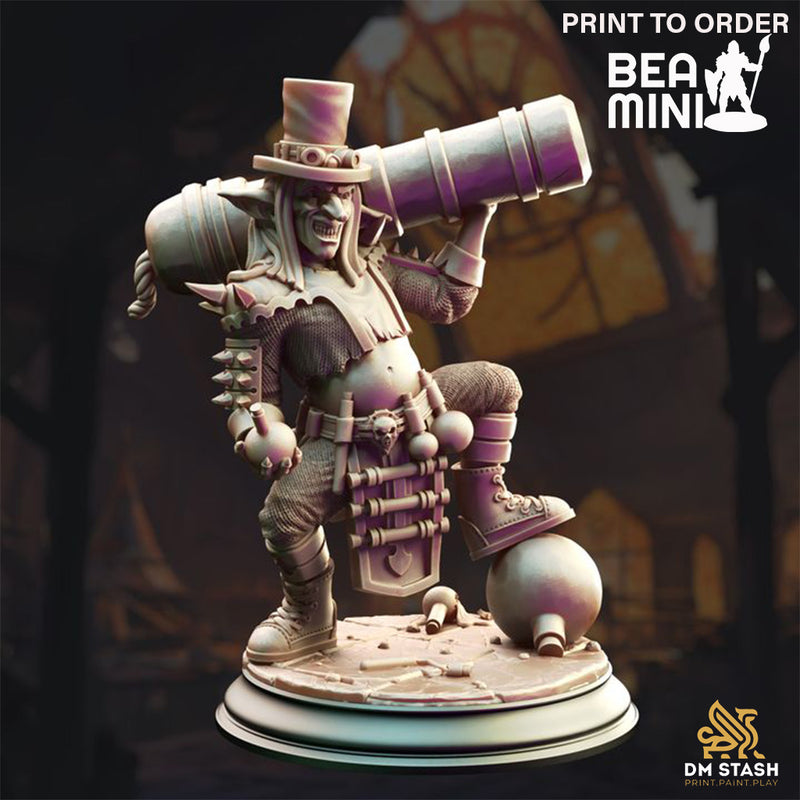 Goblin Artificer - Brains | BeaMini Print to Order Miniatures