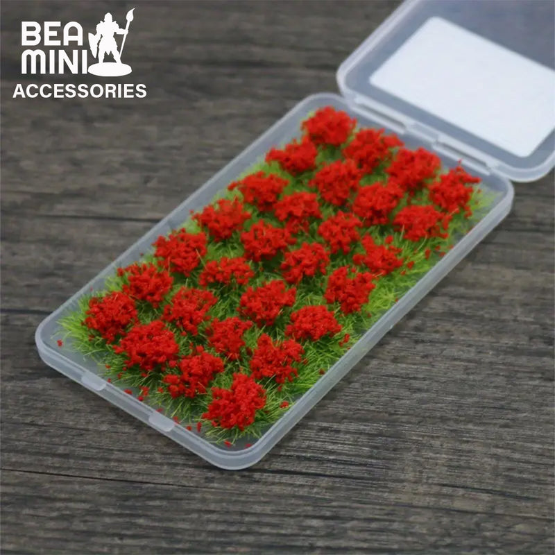 Bea Mini Basing Tufts - Red 28 Tuft Pack