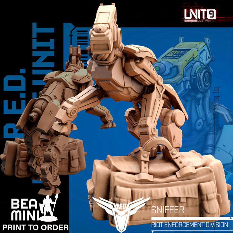 Sniffer Unit | BeaMini Print to Order Miniatures