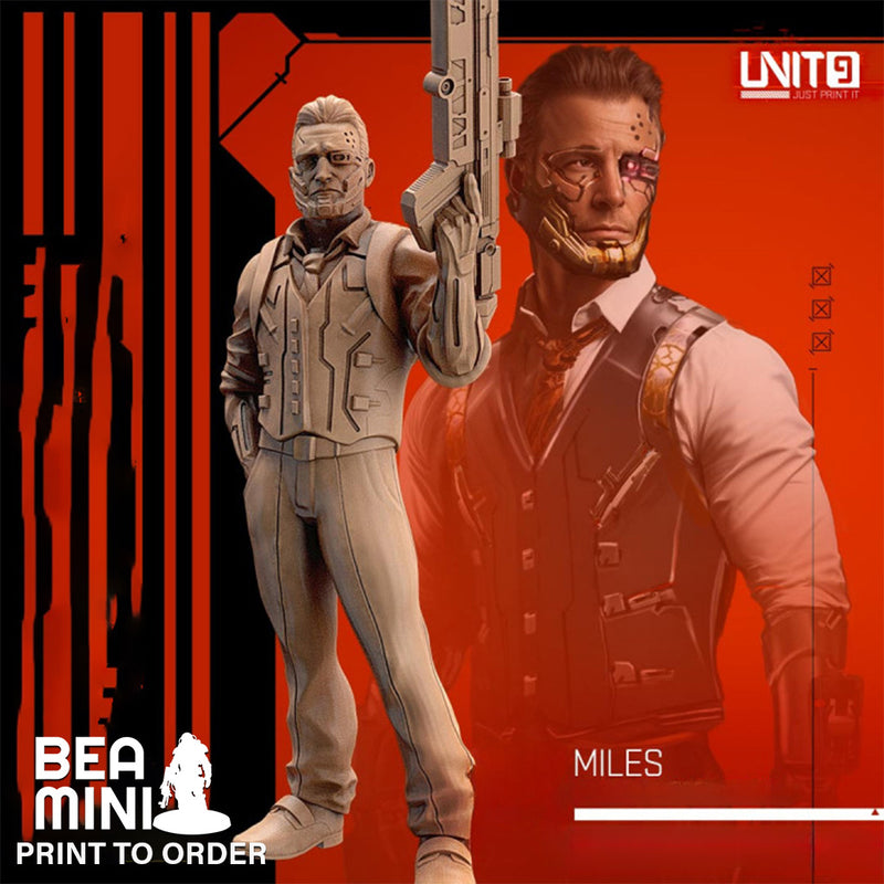 Miles | BeaMini Print to Order Miniatures