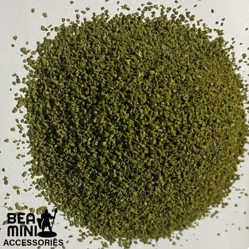 Bea Mini Terrain Basing Ground Powder 10 gram Bottle (Yellow Green)